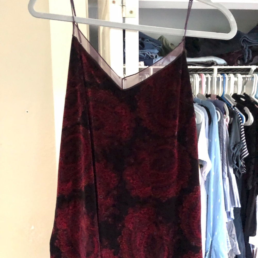Free People Velvet Tank Top